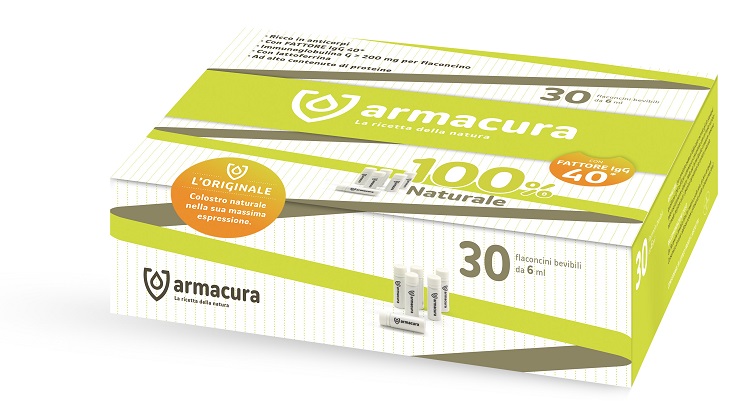 ARMACURA COLOSTRO 100% 30 FLACONCINI BEVIBILI - Fontenova srl