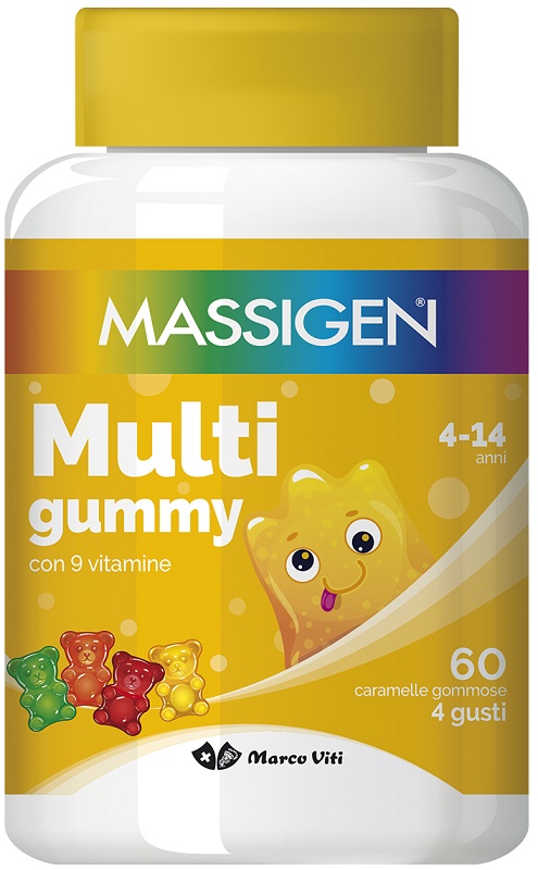 MASSIGEN MULTIGUMMY 60 CARAMELLE GOMMOSE - Fontenova srl