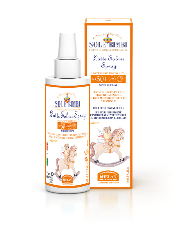 SOLE BIMBI LATTE SOLARE SPRAY SPF50+ 100 ML - Fontenova srl
