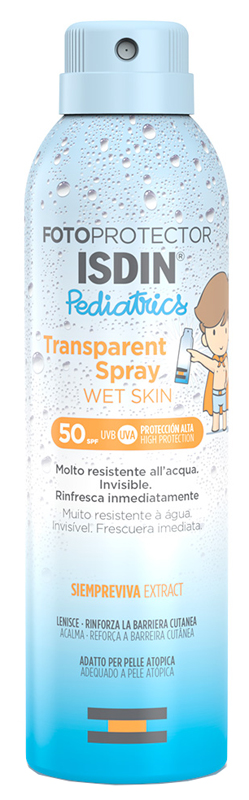FOTOPROTECTOR PED TRASPARENT SPRAT SPF50 250 ML - Fontenova srl