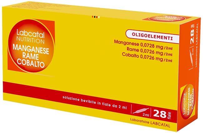 LABCATAL NUTRITION MANGANESE RAME E COBALTO 28 FIALE - Fontenova srl