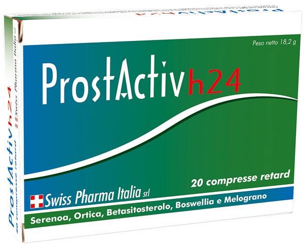PROSTACTIV H24 20 COMPRESSE RETARD - Fontenova srl