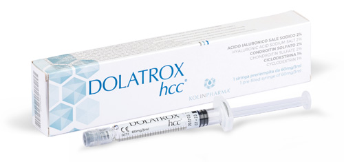 DOLATROX HCC SIRINGA PRERIEMPITA INTRA-ARTICOLARE ACIDO IALURONICO 3 ML - Fontenova srl