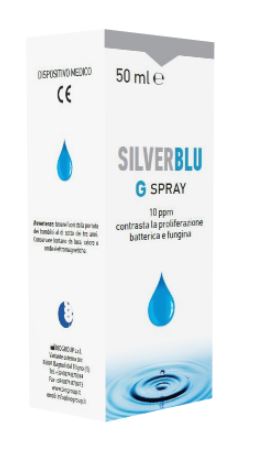 SILVER BLU G SPRAY VIA ORALE CONTRASTA LA PROLIFERAZIONE BATTERICA E FUNGINA 50 ML - Fontenova srl