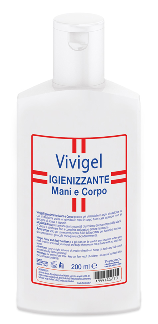 VIVIGEL IGIENIZZANTE MANI CORPO 200 ML - Fontenova srl