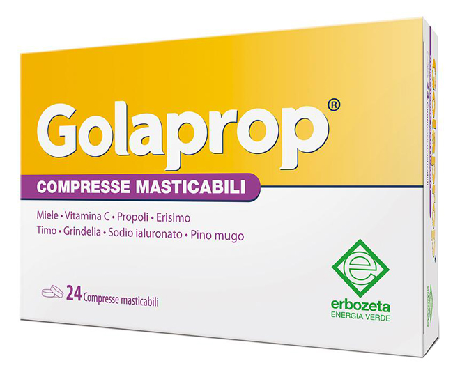 GOLAPROP 24 COMPRESSE MASTICABILI - Fontenova srl