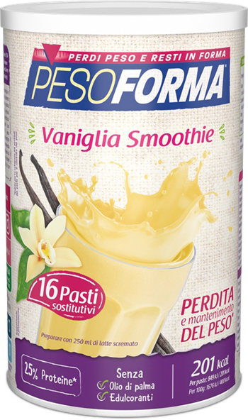 PESOFORMA VANIGLIA SMOOTHIE 436 G - Fontenova srl