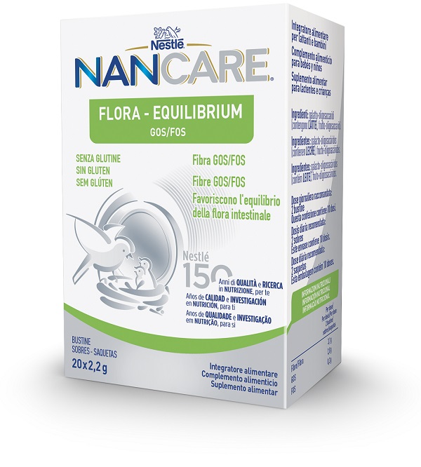 NANCARE FLORA EQUILIBRIUM 20 BUSTINE - Fontenova srl