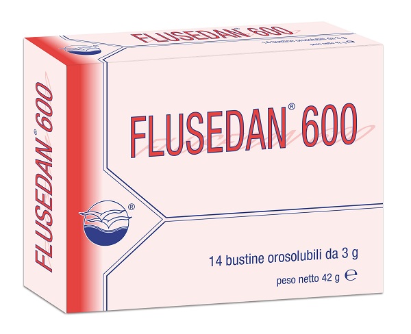 FLUSEDAN 600 14 BUSTINE OROSOLUBILI - Fontenova srl