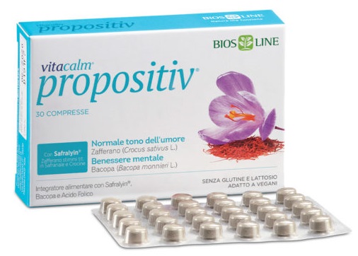 VITACALM PROPOSITIV 30 COMPRESSE - Fontenova srl