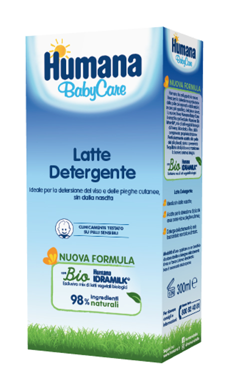 HUMANA BABY CARE LATTE DETERGENTE 300 ML - Fontenova srl