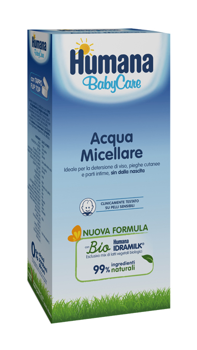 HUMANA BABY CARE ACQUA MICELLARE 300 ML - Fontenova srl