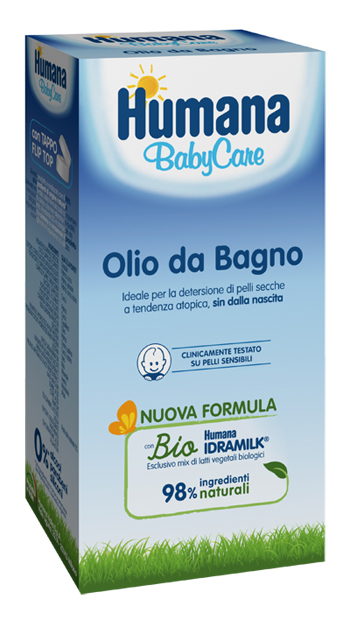 HUMANA BABY CARE OLIO DA BAGNO 200 ML - Fontenova srl