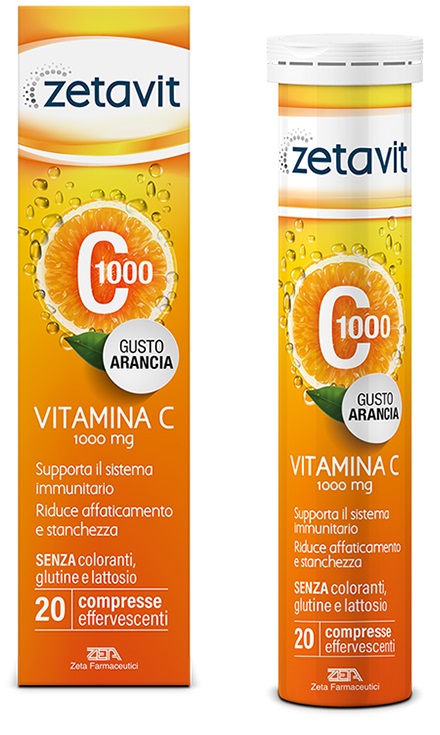 ZETAVIT C1000 20 COMPRESSE EFFERVESCENTI - Fontenova srl