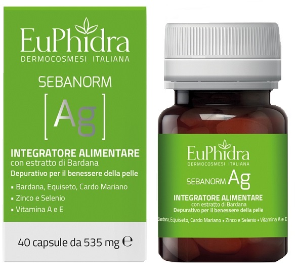 EUPHIDRA SEBANORM AG 40 CAPSULE - Fontenova srl