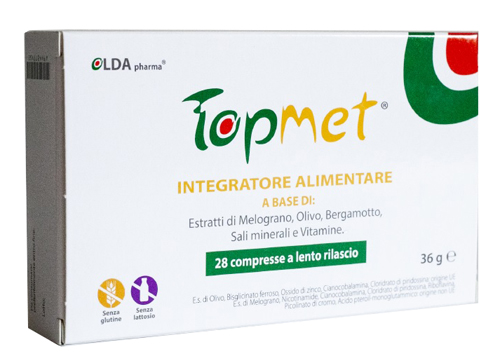 TOPMET 28 COMPRESSE A LENTO RILASCIO - Fontenova srl