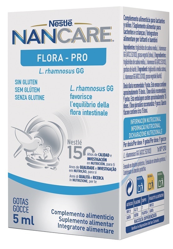 NANCARE FLORA PRO GOCCE 5 ML - Fontenova srl