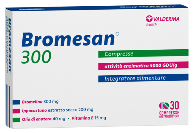 BROMESAN 300 30 COMPRESSE GASTRORESISTENTI - Fontenova srl