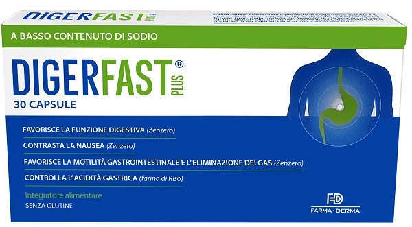 DIGERFAST PLUS 30 CAPSULE - Fontenova srl