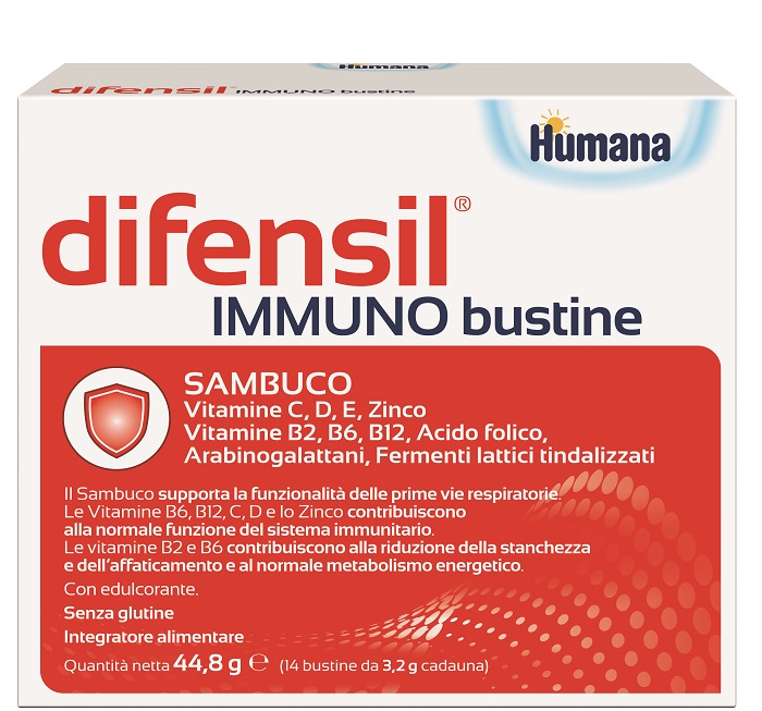 DIFENSIL IMMUNO BUSTINE 14 BUSTINE - Fontenova srl