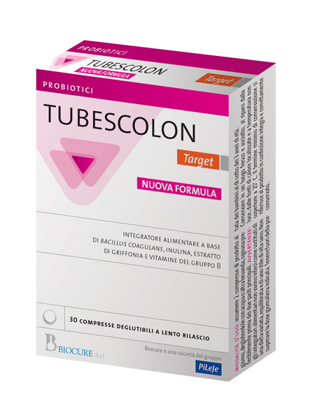 TUBESCOLON TARGET 30 COMPRESSE NUOVA FORMULA - Fontenova srl