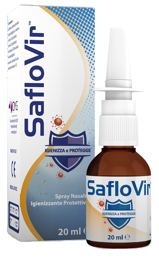 SAFLOVIR SPRAY NASALE IGIENIZZANTE PROTETTIVO 20 ML - Fontenova srl
