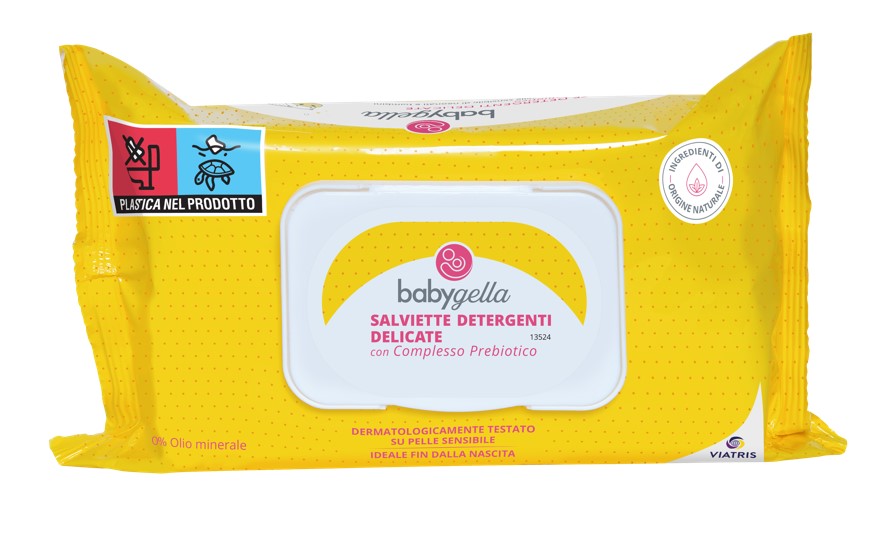BABYGELLA PREBIOTIC SALVIETTINE 72 PEZZI - Fontenova srl