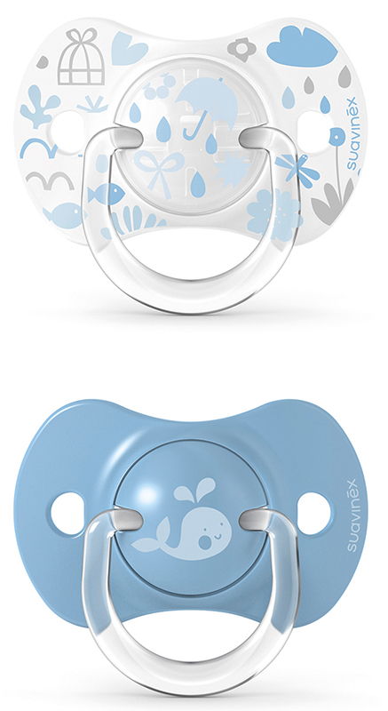 SUAVINEX MEMORIES SUCCHIETTO SILICONE +18 MESI PRO AZZURRO - Fontenova srl