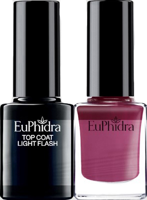 EUPHIDRA SMALTO SEMIPERM+TOP COAT LIGHT PROTETTIVO SP02 10 ML - Fontenova srl