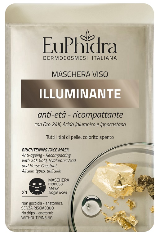 EUPHIDRA MASCHERA VISO ILLUMINANTE 1 PEZZO - Fontenova srl