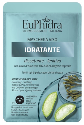 EUPHIDRA MASCHERA VISO IDRATANTE 1 PEZZO - Fontenova srl
