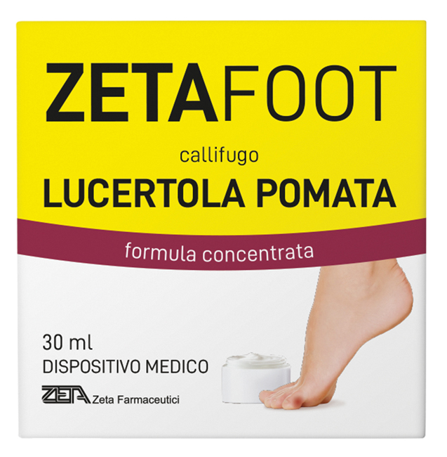 ZETAFOOT CALLIFUGO LUCERTOLA POMATA 30 ML - Fontenova srl