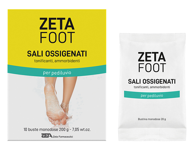 ZETAFOOT SALI OSSIGENATI 10X20 G - Fontenova srl