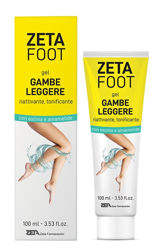ZETAFOOT GEL GAMBE LEGGERE 100 ML - Fontenova srl