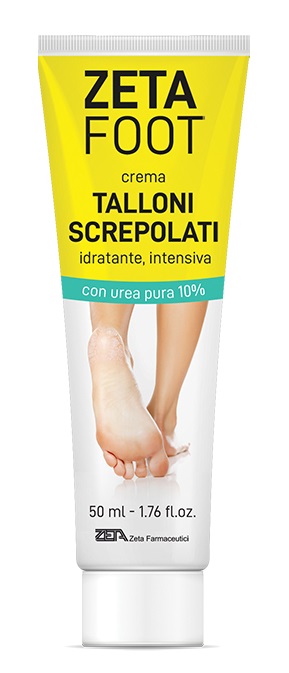 ZETAFOOT CREMA TALLONI SCREPOLATI 50 ML - Fontenova srl
