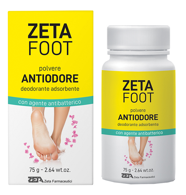 ZETAFOOT POLVERE ANTIODORE 75 G - Fontenova srl
