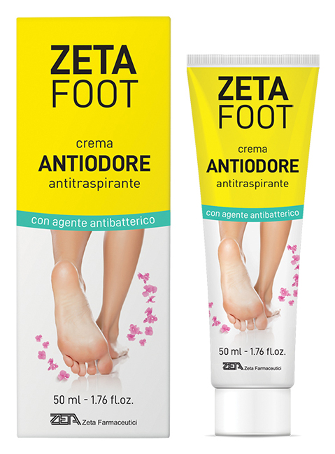 ZETAFOOT CREMA ANTIODORE 50 ML - Fontenova srl