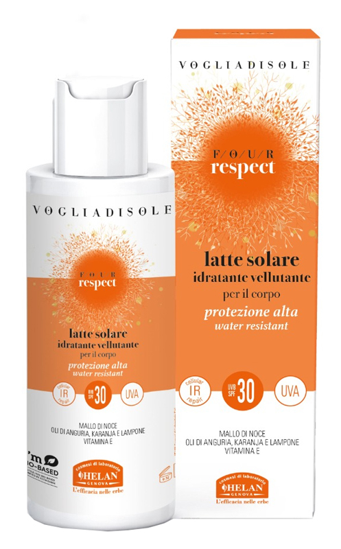 VOGLIADISOLE RESPECT LATTE SOLARE SPF30 150 ML - Fontenova srl