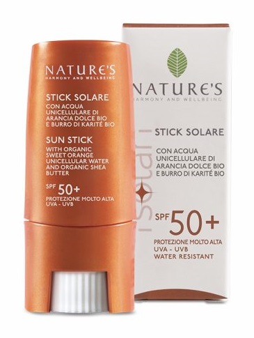 NATURE'S I SOLARI STICK SPF50+ NUOVA FORMULA 9 ML - Fontenova srl