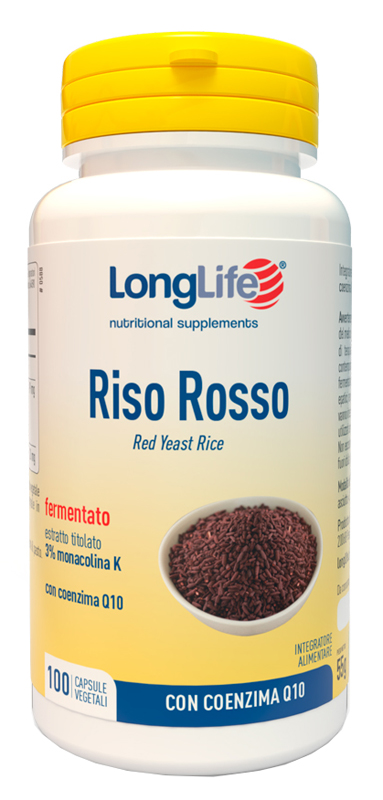 LONGLIFE RISO ROSSO 100 CAPSULE VEGETALI - Fontenova srl