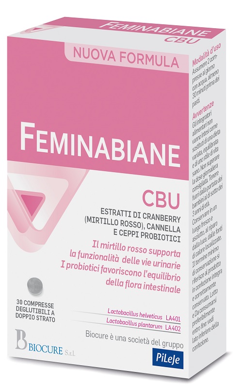 FEMINABIANE CBU 30 COMPRESSE - Fontenova srl