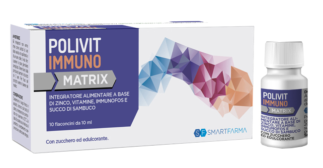 POLIVIT IMMUNO MATRIX 10 FLACONCINI DA 10 ML - Fontenova srl