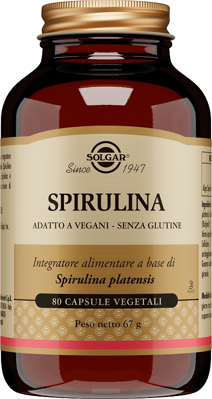 SPIRULINA 80 CAPSULE VEG - Fontenova srl