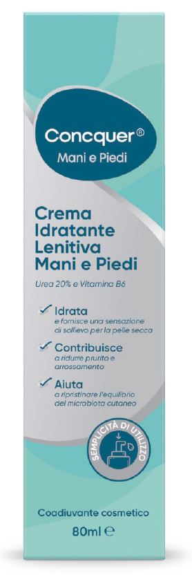 CONCQUER CREMA MANI/PIEDI 80 ML - Fontenova srl