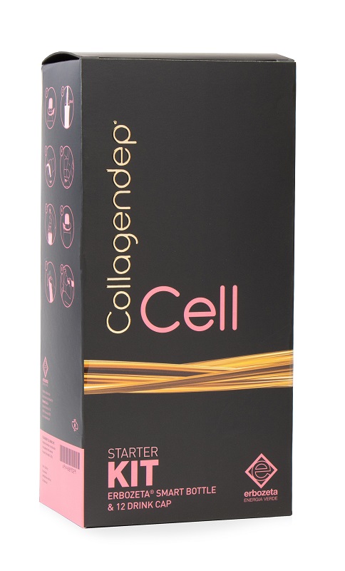 COLLAGENDEP CELL STARTER KIT 12 DRINK CAP + SMART BOTTLE - Fontenova srl