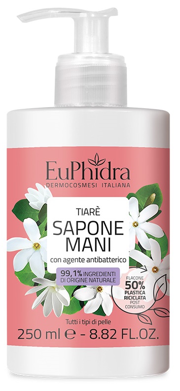 EUPHIDRA SAPONE LIQUIDO TIARE' 250 ML - Fontenova srl