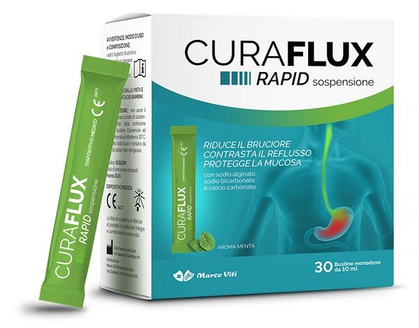 CURAFLUX RAPID SOSPENSIONE ORALE 30 BUSTINE - Fontenova srl