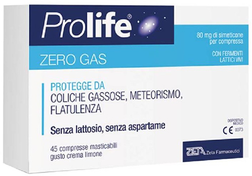 PROLIFE ZEROGAS 45 COMPRESSE - Fontenova srl