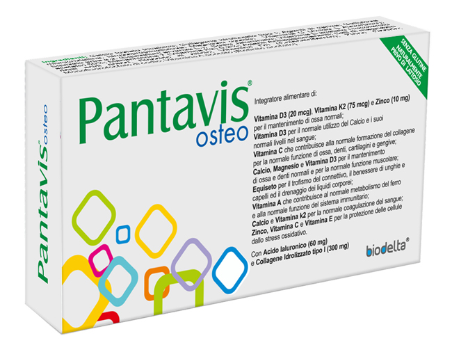 PANTAVIS OSTEO 30 COMPRESSE - Fontenova srl