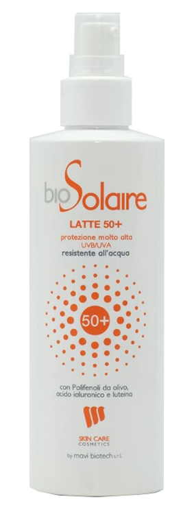 BIOSOLAIRE LATTE 50+ PROTEZIONE MOLTO ALTA 200 ML - Fontenova srl